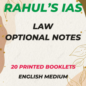 Law optional Printed Notes