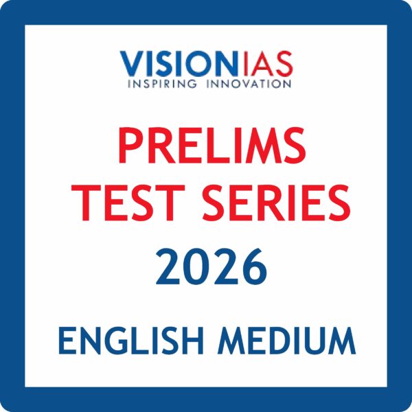 Vision Test Series 1-1 Vision IAS Prelims Test Series 2026 With Solution (1-32) | English Medium